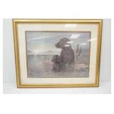 Framed Art Print "Inherited Loyalty" by Ruane Manning 25"x31"