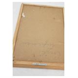 Framed Oil on Canvas 12x16"