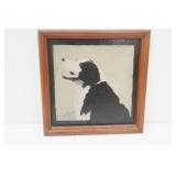Framed Vintage Painting 10.5"x10.5"