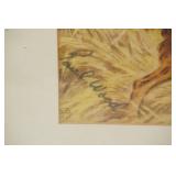 Framed Vintage Art Print 16"x 14" by Paul Wood