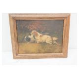 Framed Vintage Art Print Gustav Muss-Arnolt 9.5"x7.5"