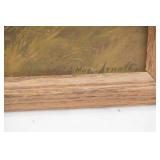 Framed Vintage Art Print Gustav Muss-Arnolt 9.5"x7.5"