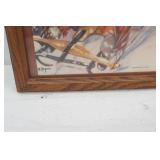 Vintage Print "Sporting Pals" by E.B. Segner 9"x11"