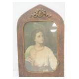 Vintage Art Print "Boy Jesus" by Heinrich Hofmann 10.5"x16.5"