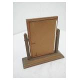 Vintage Photo Frame. Free-Standing. Dog Print