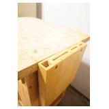 Kitchen Island Cabinet on Wheels 30"x 19"x 35"