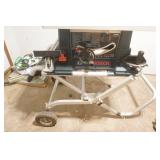 Bosch 15 Amp 10"Worksite Table Saw w/Gravity Rise Wheeled Stand