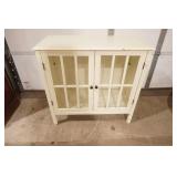 Glass Door Cabinet 32"x 14"x 31"