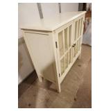 Glass Door Cabinet 32"x 14"x 31"