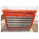 Red Metal Tool Box