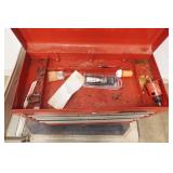 Red Metal Tool Box