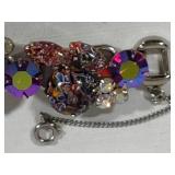 *RARE* Juliana D&E Harlequin Multicolor Bracelet & Earring Set