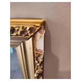 Gold Scrolled Large Mirror