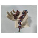 *RARE* Juliana D&E Harlequin Multicolor Bracelet & Earring Set
