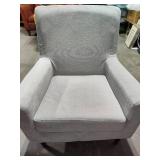 Two Gray Side Chairs