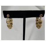 1/20 14K GF Pearl Necklace & Matching Earrings