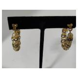 1/20 14K GF Pearl Necklace & Matching Earrings