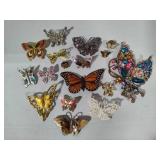 Butterfly Brooch Assortment