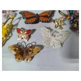 Butterfly Brooch Assortment