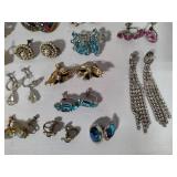 Vintage Earrings Lot #4 - Bling Assortment