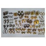 Vintage Earrings Lot #3 - Silver & Gold Tone Assortment
