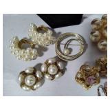 925 Sterling & Stauer Pearl Necklaces, Brooches & Earrings