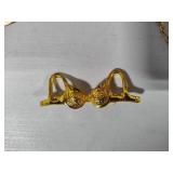 Gold Tone Statement Costume Jewelry