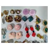 Vintage Earrings Lot #5 - 80s/90s Assortment