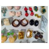Vintage Earrings Lot #5 - 80s/90s Assortment