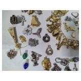 Huge Lot of Charms/Charm Bracelet