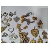 Huge Lot of Charms/Charm Bracelet