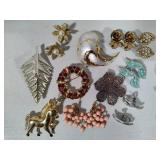 Coro & Napier Stamped Costume Jewelry