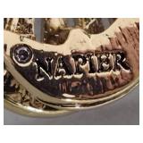 Coro & Napier Stamped Costume Jewelry