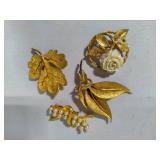 Trifari, BSK, J. Ritter & Giovanni Stamped Jewelry