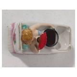 Naughty Nodder Vintage Ashtray - Missing Legs