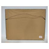 Milton R. Kinder Framed Watercolor