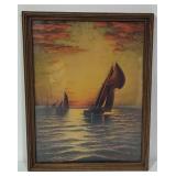 Richard Dey De Ribcowsky Framed Art