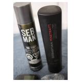 SEB MAN hair care products shampoo,...