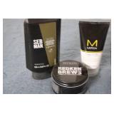 Barber essentials set including red...