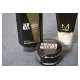 Barber essentials set including red...