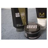 Barber essentials set including red...