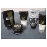 Barber essentials set including red...