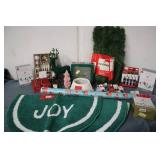 Christmas lot!! lights, welcome mat...