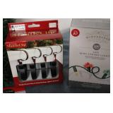 Christmas lot!! lights, welcome mat...