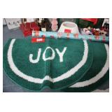 Christmas lot!! lights, welcome mat...