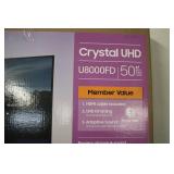 SAMSUNG 50" Crystal UHD U8000FD TV...