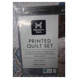 King size Printed Quilt set...