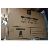 Leather Dual Power Recliner USB por...