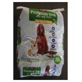 30lb Bag of Premium Dog Food For Ad...