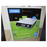 Dymo postal scale and bookends...